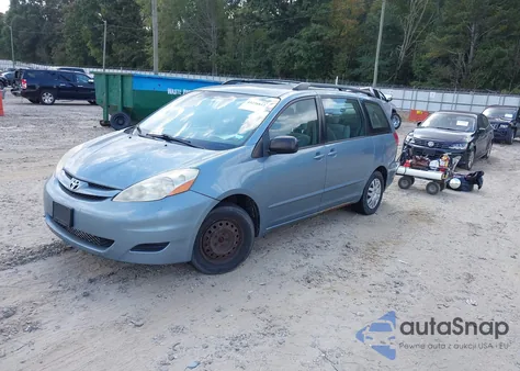 2006 Toyota Sienna Ce из США, поврежденный, VIN 5TDZA23C46S477221